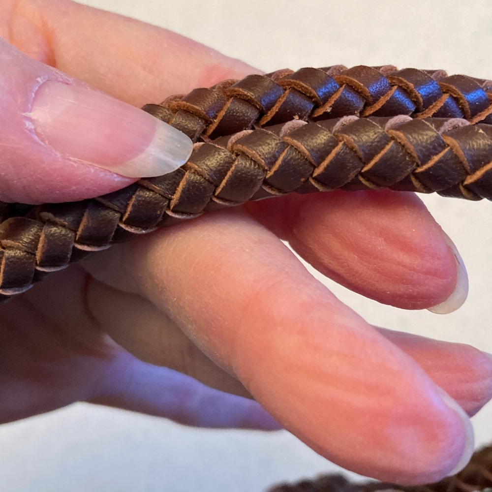 VTG Tommy Hilfiger Scenic Print Satchel with Brown Handles - Picture 8 of 12